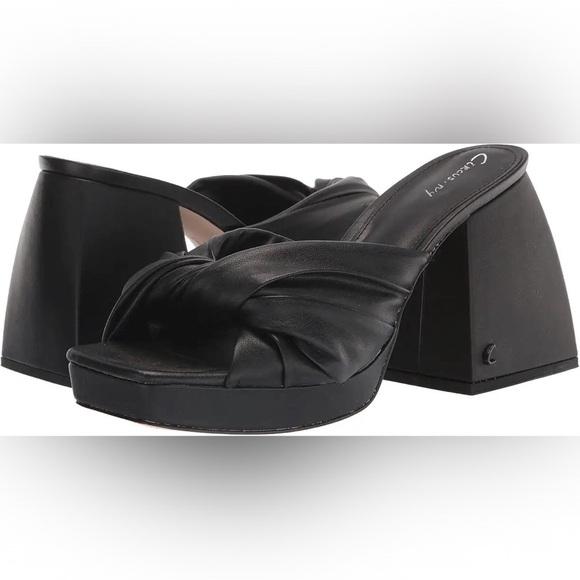 Circus Ny By Sam Edelman Marianna heels Fiji Flower in black Size: 8 - Picture 1 of 8